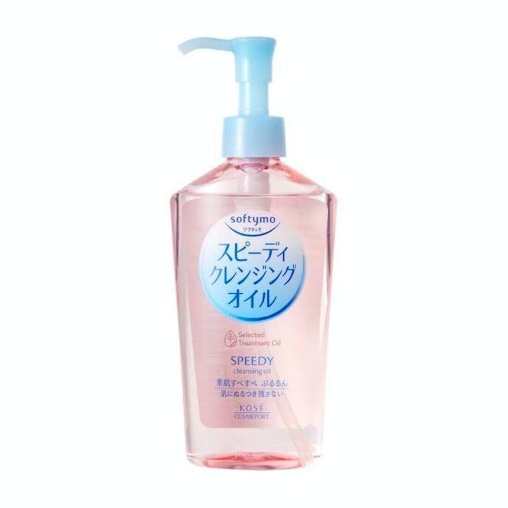 Óleo de Limpeza Rápida KOSE Softymo, Frasco de 230ml, Removedor de Maquiagem, Importação Direta do Japão BXO0