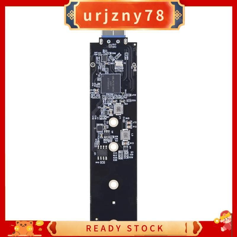 M . Adaptador 2 SATA NVMe SSD Para USB 3.1 , Placa Conversora Externa PCI-E-Gen 2 PCIe Tipo A