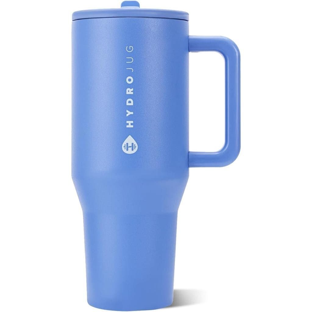 HydroJug Traveler 40oz, Copo Térmico com Alça e Canudo, Azul Claro IHZC