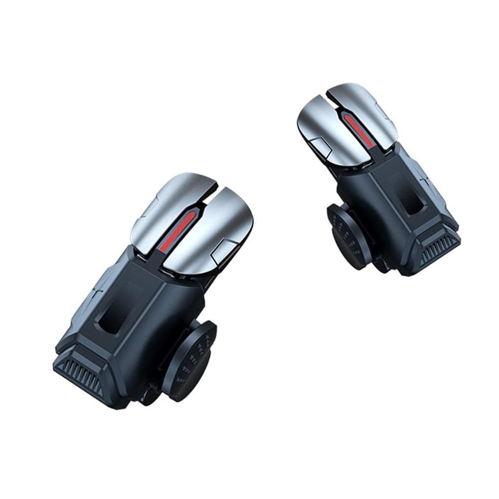 Gatilho para Celular com Controle de Seis Dedos 1L1R Gamepad O5QF