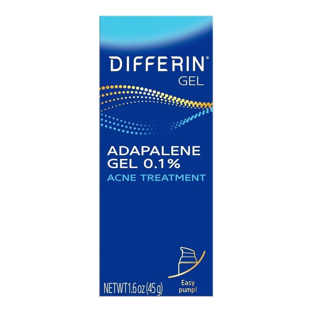 Gel de Tratamento para Acne Differin, Suprimento para 90 Dias, Tratamento com Retinóide para o Rosto com 0,1% de Adapale