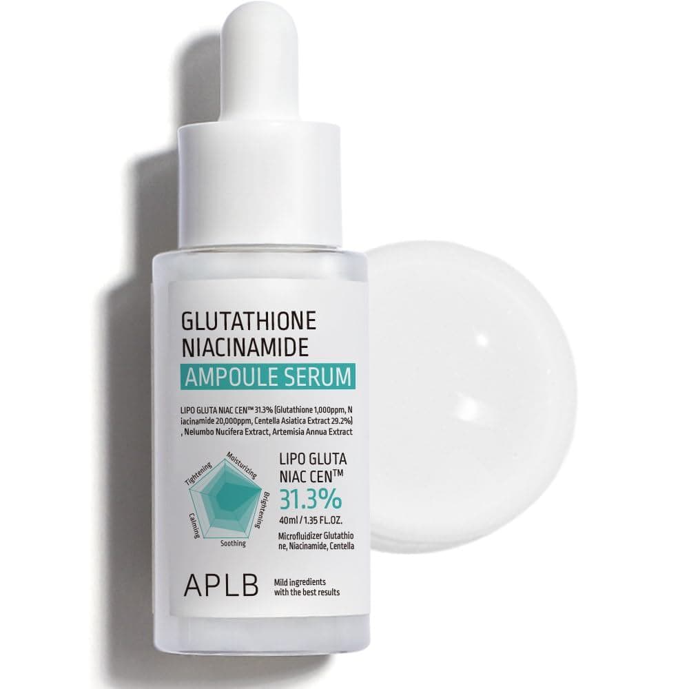 Sérum em Ampola de Glutationa e Niacinamida APLB |   LIPO GLUTA NIAC CEN ™   31,3% 1,35 FL.OZ/Cuidados com a pele corean