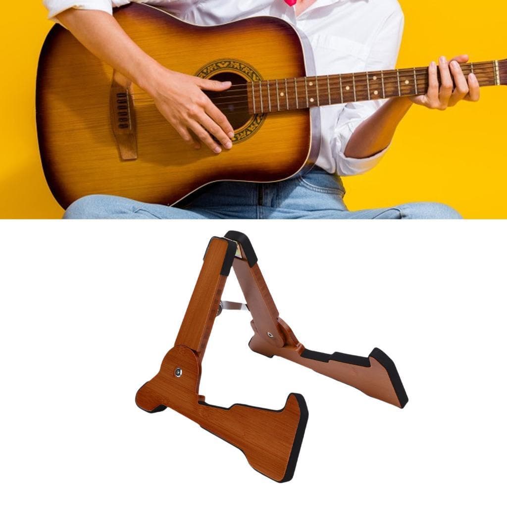 Doplay-BR Suporte dobrável para guitarra, suporte de chão para baixo elétrico acústico, violoncelo, bandolim, banjo,