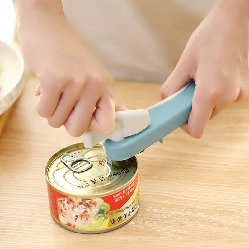 Japão FaSoLa Manual Completo Abridor de Latas Lata Utensílio de Cozinha Simples Abridor de Latas para Economia de Trabal