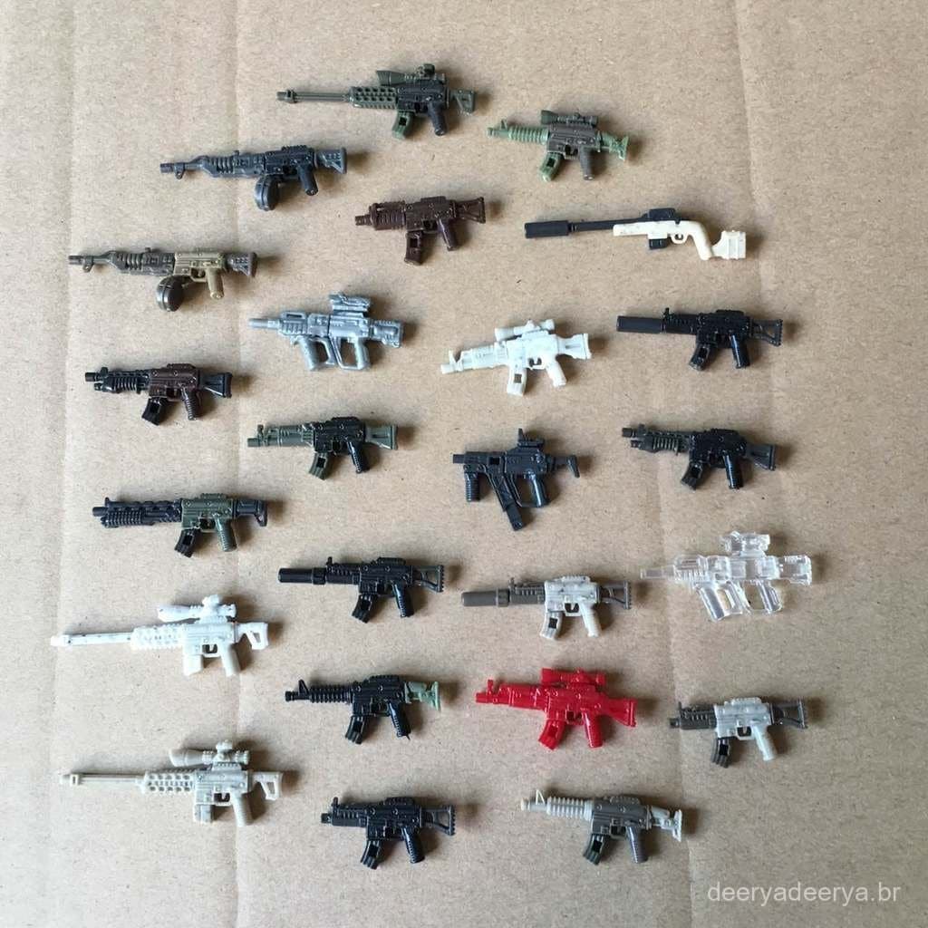 Novos itens soltos: figuras de Call of Duty e Halo, armas de soldados das forças especiais, armas, equipamentos, acessór