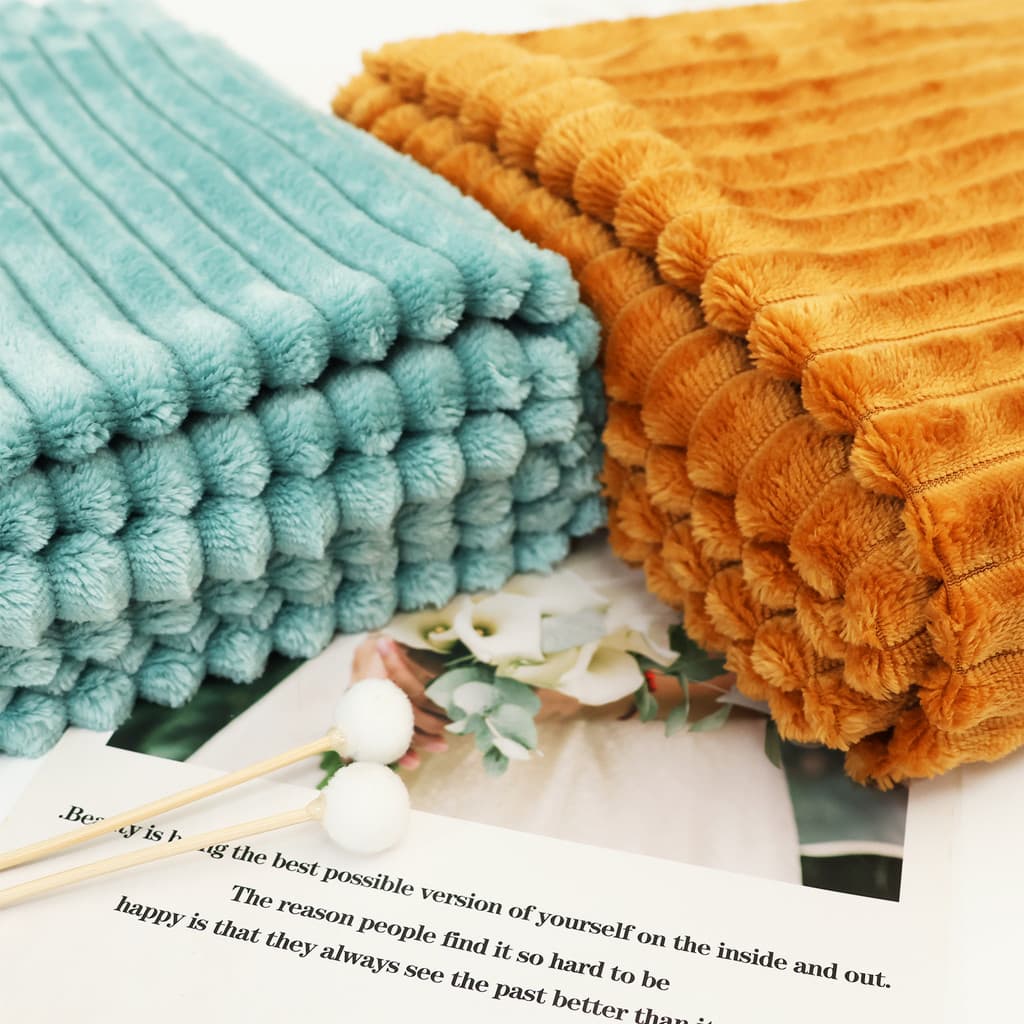 Flanela desenhar listrado velo cobertor roupas para casa pijamas folha de cama quente tecido de pelúcia roupas têxteis p