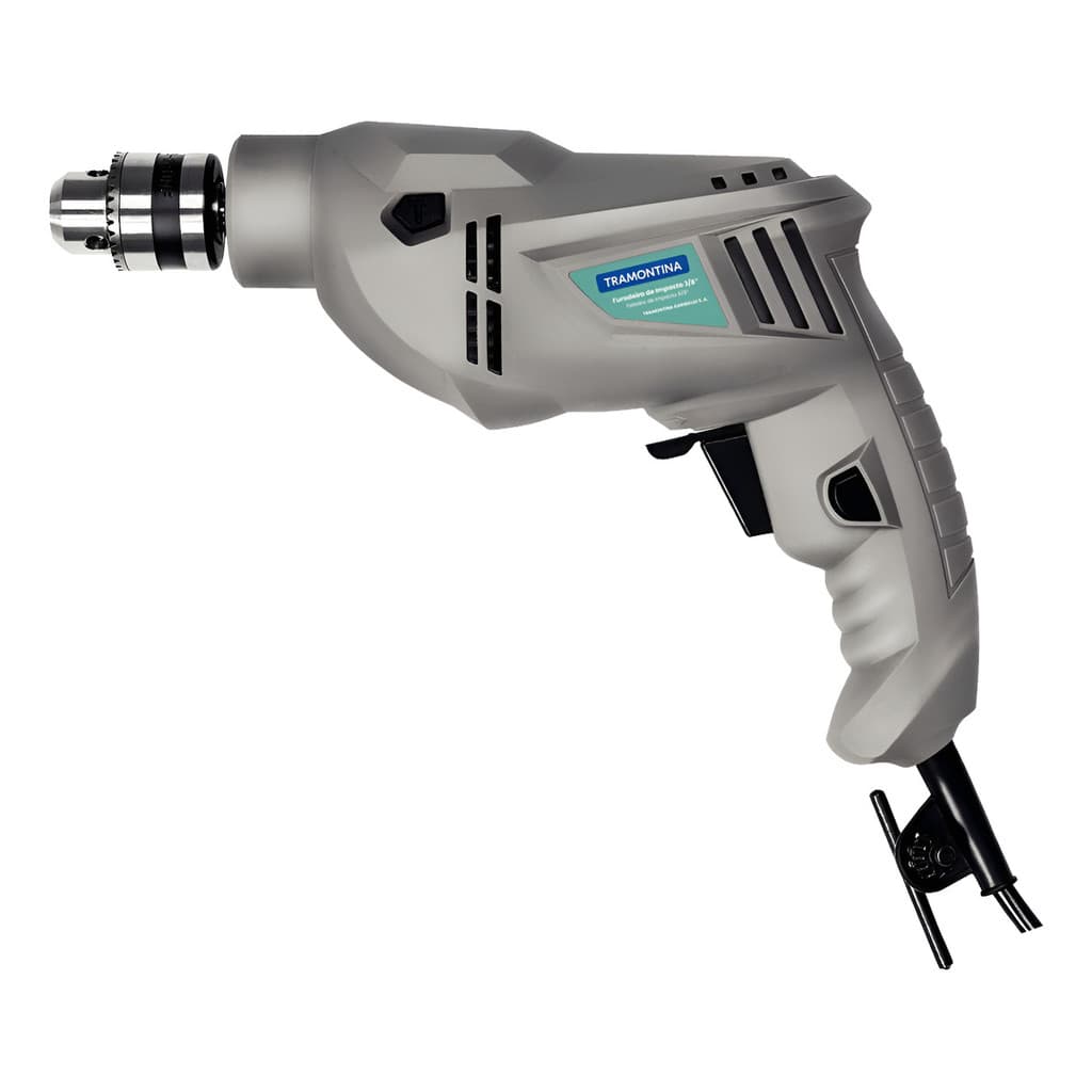 Furadeira Impacto C/ Sistema Reverso De Roração 3/8 500w