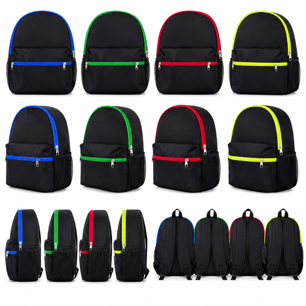 Mochila Escolar Juvenil feminino e masculino Leve, Prática e Resistente para Uso Diário