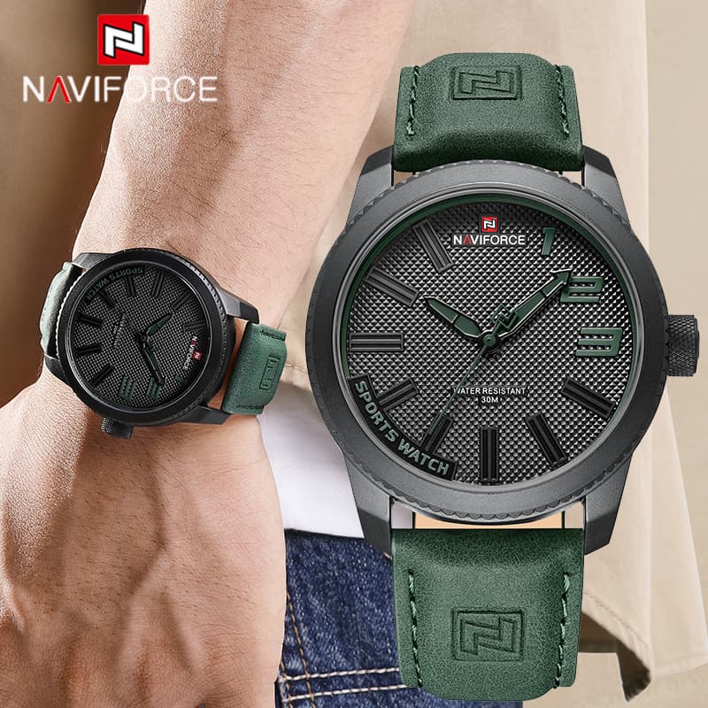 NAVIFORCE Relógio Masculino Marca Quente De Luxo À Prova Dwaterproof Água Homem Esporte Militar Negócios Quartzo Present
