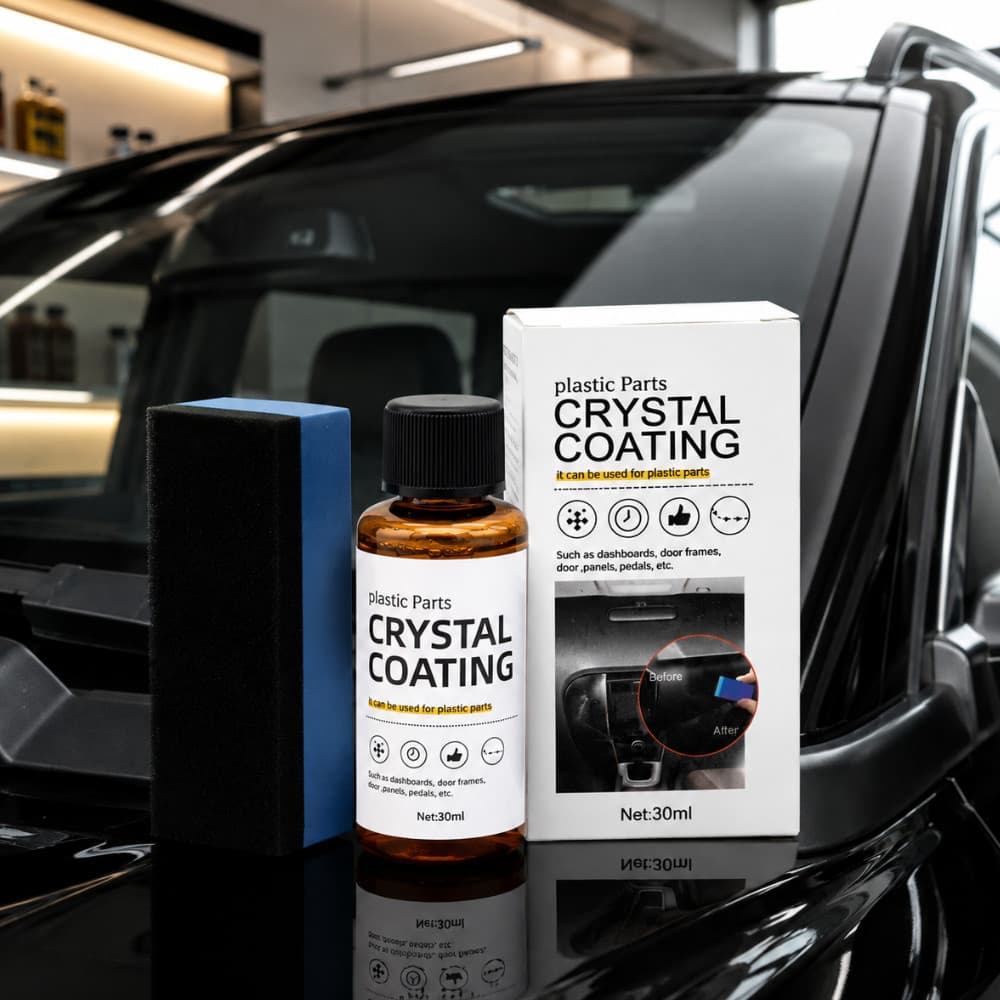 Restaurador De Plásticos Automotivos Interno Externo Hidrorepelente Revitalizador Painel Parachoque