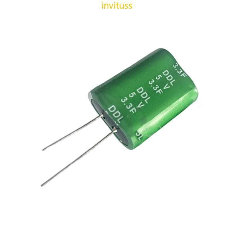 Inv 5V 3 3F Super Capacitor Potência Backup Confiável Para Dispositivos Eletrônicos Aplicaçãos Driver Motor