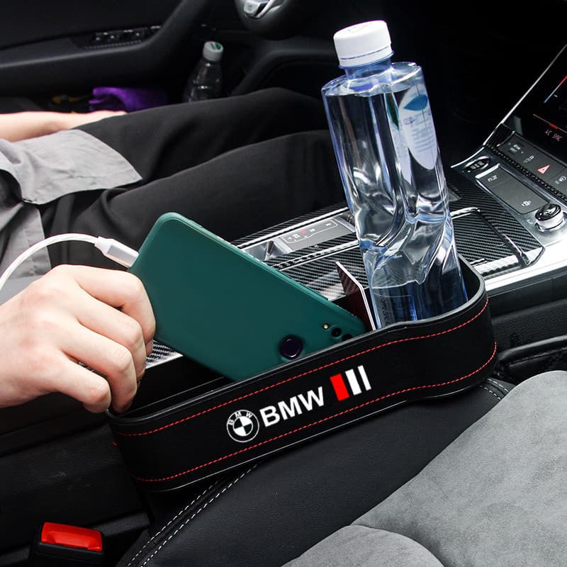 Caixa de Armazenamento para Fenda do Assento do Carro, Organizador de Celular e Carteira, Acessórios para BMW E60 E90 M5
