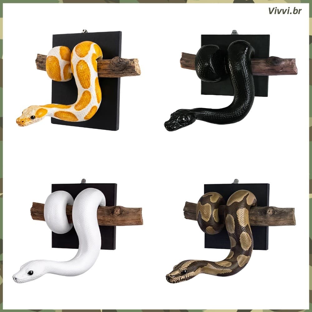Ornamento De Parede De Resina Python Bola Dourada Cobra Decoração Prosperidade Escultura De Destaque Para Casa _VVI