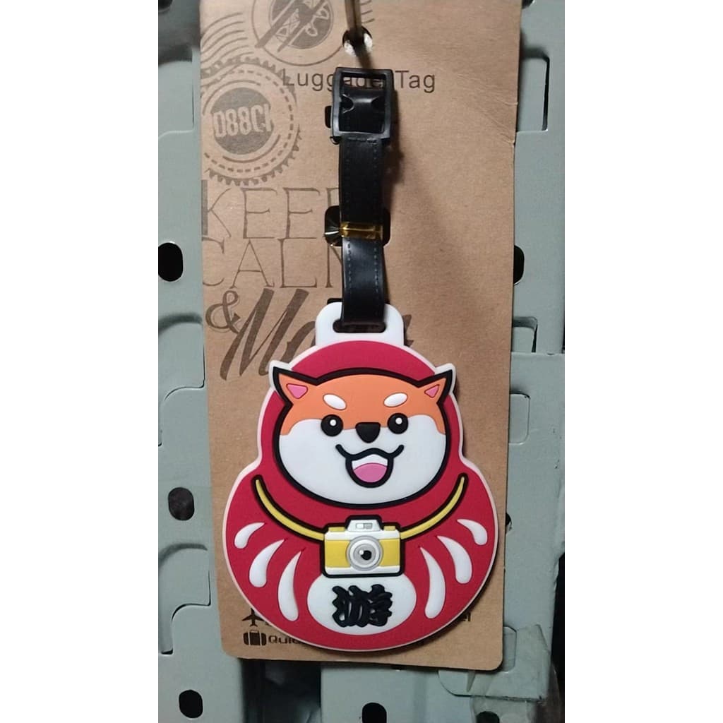 Etiqueta de bagagem Etiqueta de nome Shiba Inu Corgi Etiqueta de bagagem HQYY