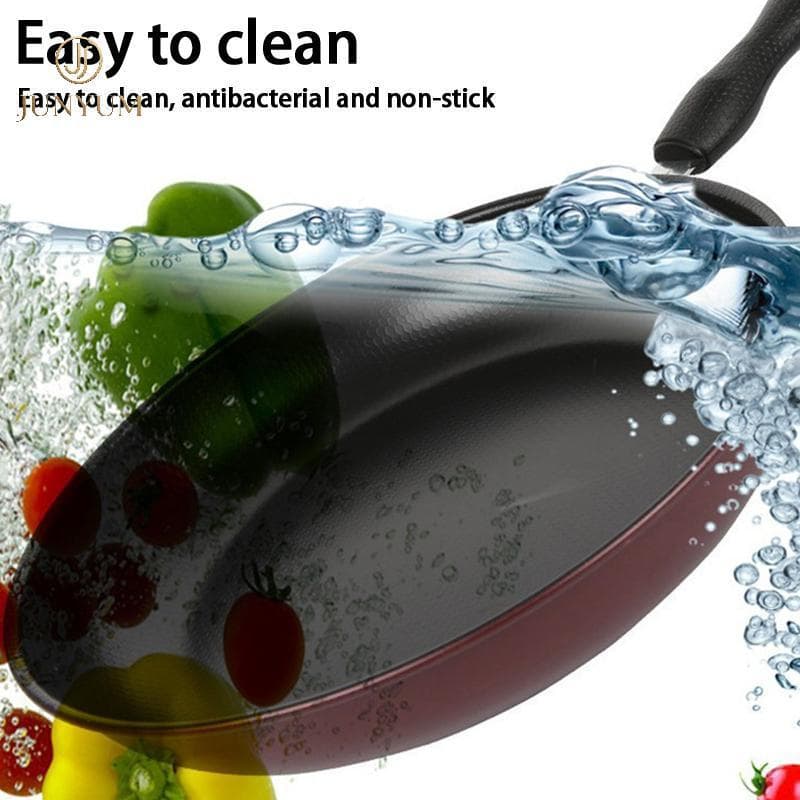JUNYUM Frigideira De Ferro Fácil De Limpar Panela Multifuncional Antiderrapante Para Cozinha Fritar Saute Baking BR