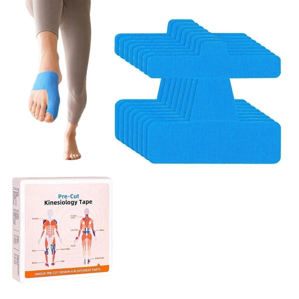 Corretor de hálux valgo, tamanho 40, fita para hálux valgo, fita pré-esportiva para correção de hálux valgo, fácil de us