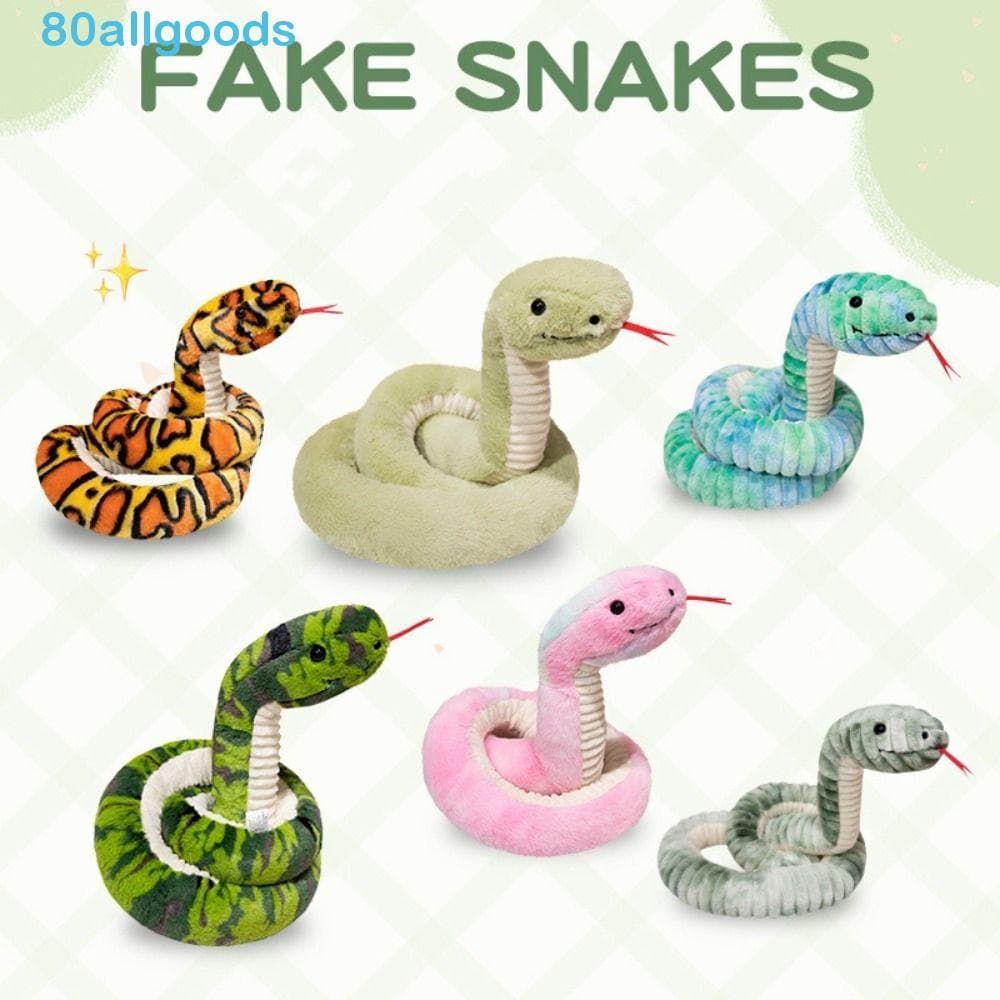 ALLGOODS1 Boa Boneca De Pelúcia , Animal Enrolado Cobra Brinquedo , Fofo Macio 120/180cm Brinquedos