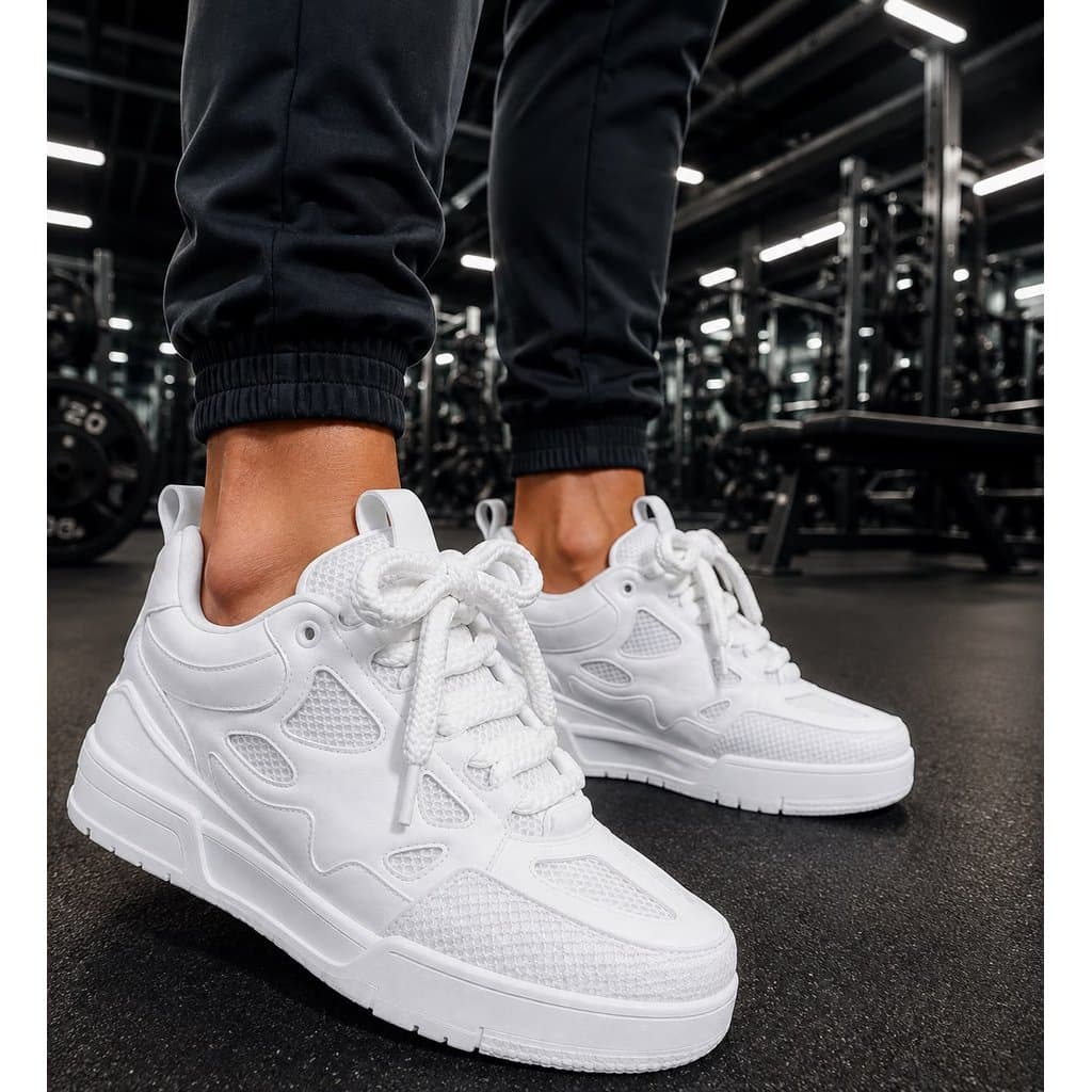 Tenis exclusivo masculino e feminino moda jovem 2026 do cadarço duplo