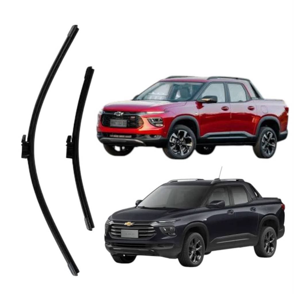kitlimpeza frontal Limpador de Para-brisa Dianteiro Chevrolet Montana 1.2 2023 a 2026