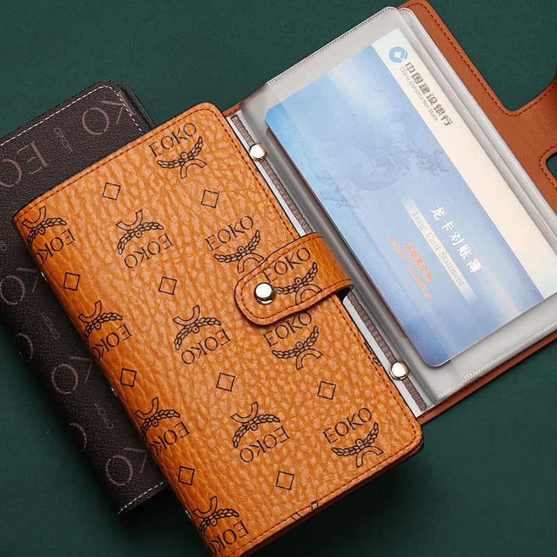 Passbook armazenamento livro cartão tudo-em-um saco clipe saco de cartão caso protetor multifuncional saco de passaporte