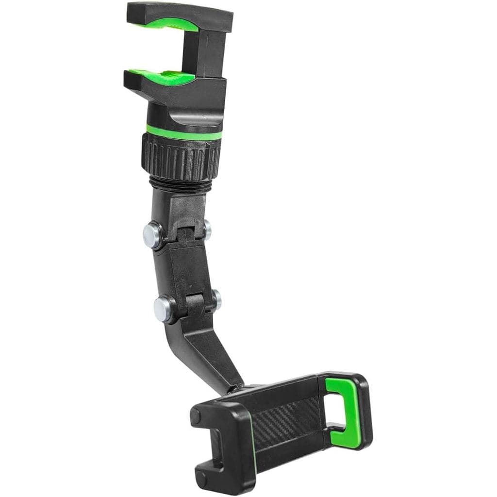 Suporte para Telefone no Retrovisor do Carro, Multifuncional 360 °   Suportes Automáticos Rotativos para Smartphone e GP