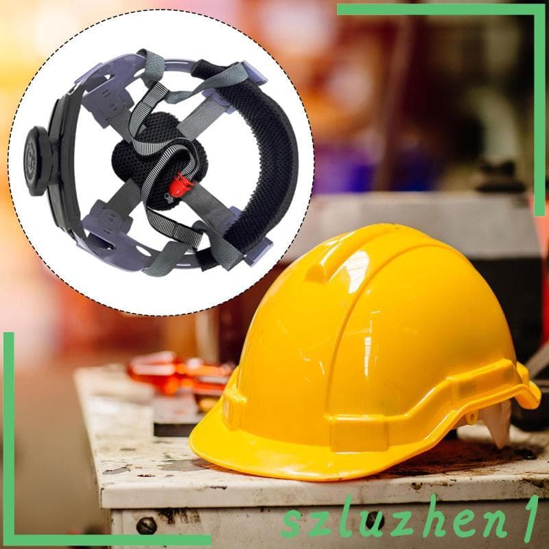 [Szluzhen1] Capacete De Segurança Para Canteiros De Obras , Forro Respirável Ajustável , Inserção Protetora PE , Acessór
