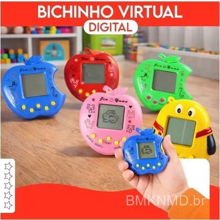 Kit com 12/COM 8/COM 4 Bichinho Virtual para revenda atacado compre e lucre tamagochi anos 90