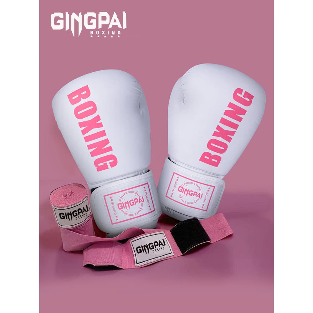 Caixa luvas de boxe crianças Sanda luta Muay Thai luvas profissionais das mulheres dos homens respirável treinamento sac
