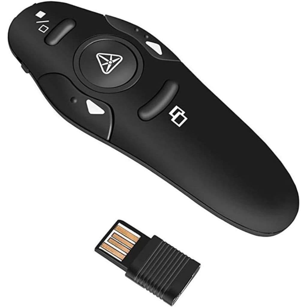 Controle Sem Fio Apresentador Projetor Troca página Caneta Laser