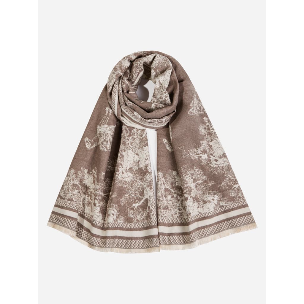 RD outono inverno estilo étnico camelo cachecol imitação de caxemira xale térmico feminino All-Match dupla utilização co
