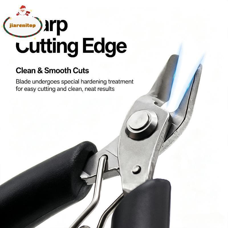 jiarenitop Alicate De Joias Reto E Longo , Pinça Ergonômica Antiderrapante Para Artesanato DIY , Dobra De Fio , Fabricaç