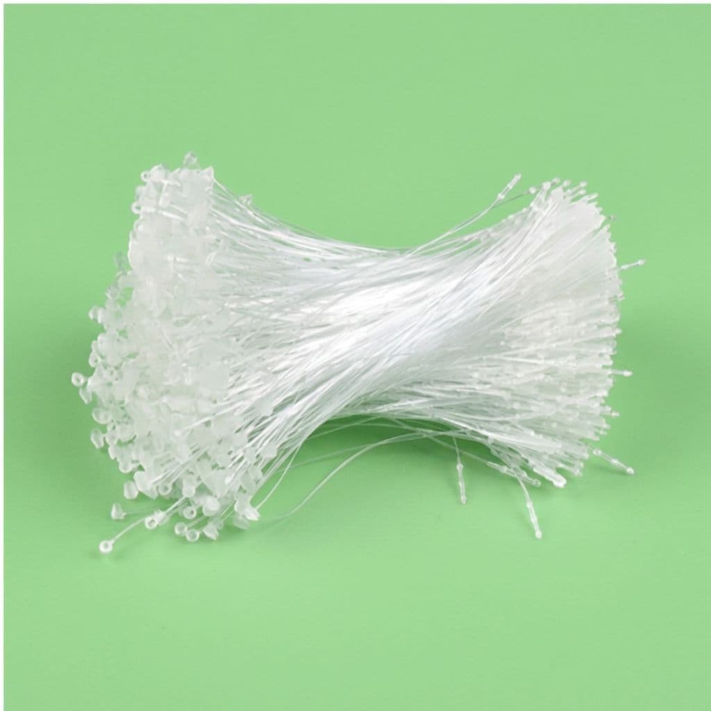 Kit 1000 Unidades Lacre de Etiqueta Pinos Trava Anel - tamanho 175mm Reforçado para Bolsas e Mochilas.