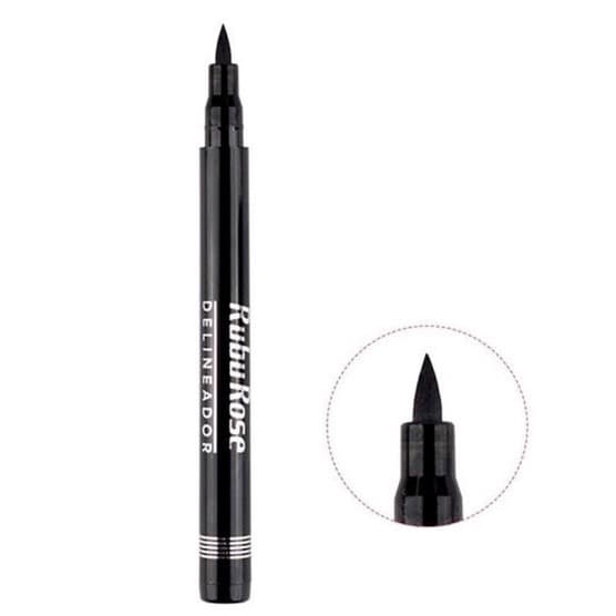 Delineador Caneta Ruby Rose HB 090 À Prova D'água Traço Preciso Secagem Rápida Efeito Matte Maquiagem Original
