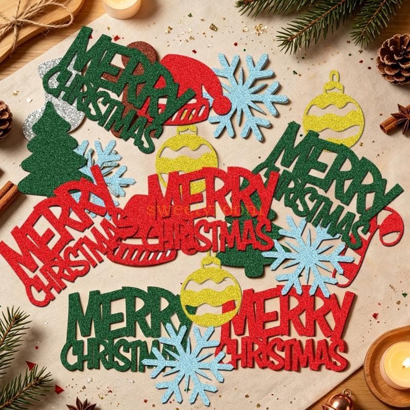 Sazonal Display Scatter 100 Itens Para Festa Natal