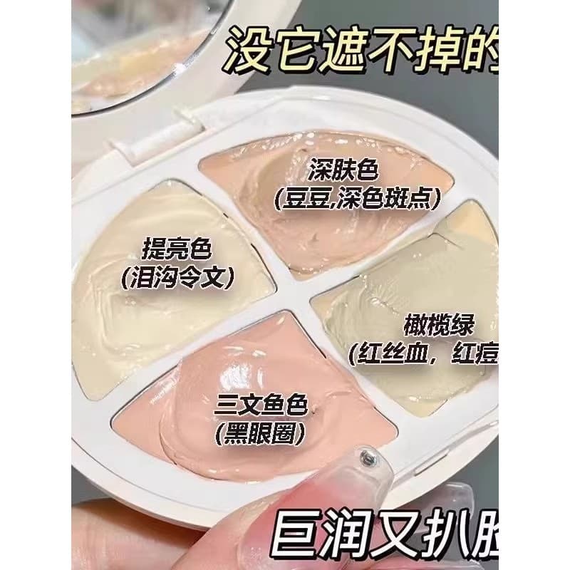 Corretivo corretivo capa manchas poderoso corretivo olheiras corretivo paleta salmão corretivo genuíno primeiro lugar