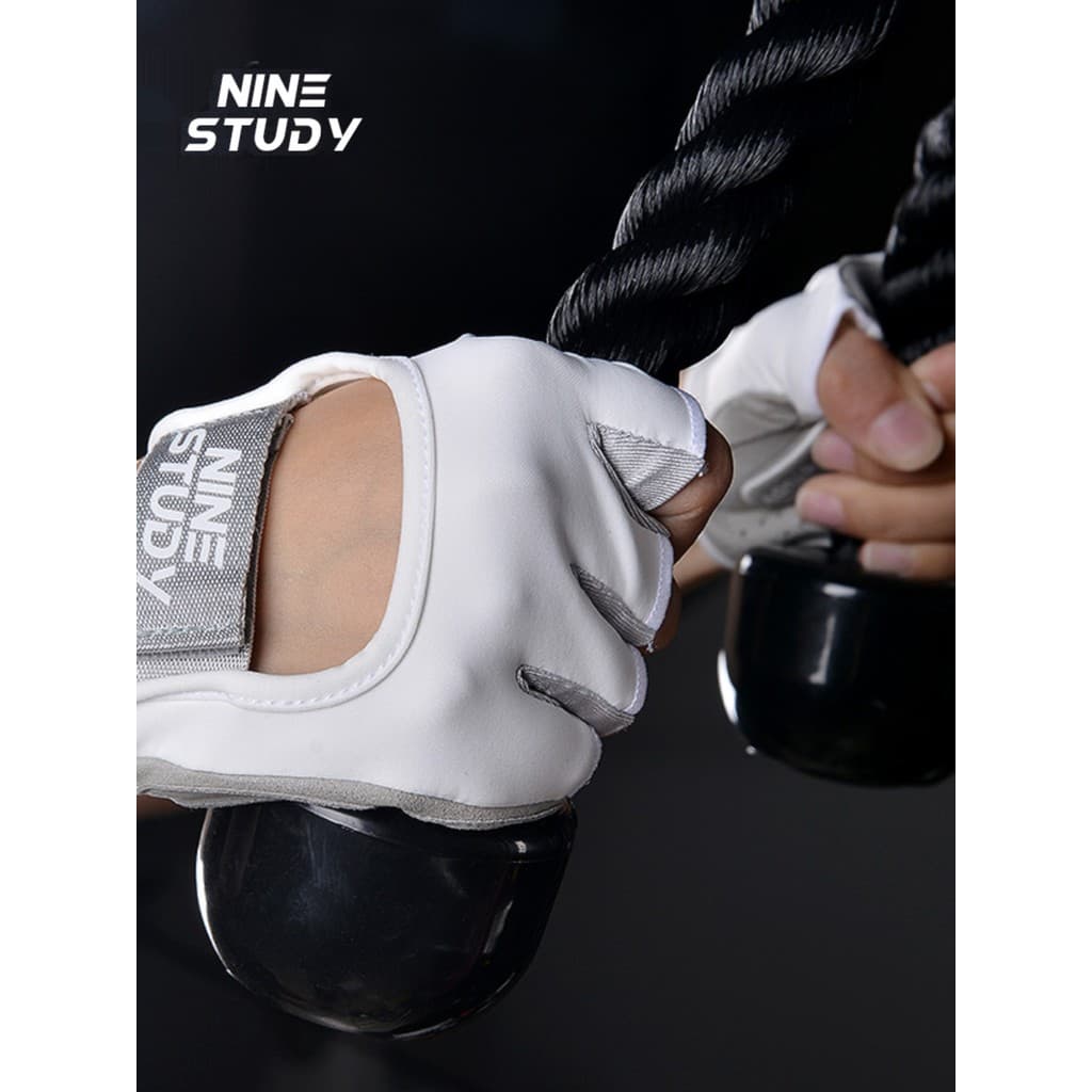 Esportes luvas de Fitness feminino meio dedo Yoga luvas antiderrapantes anti-casulo equipamento treinamento Hori