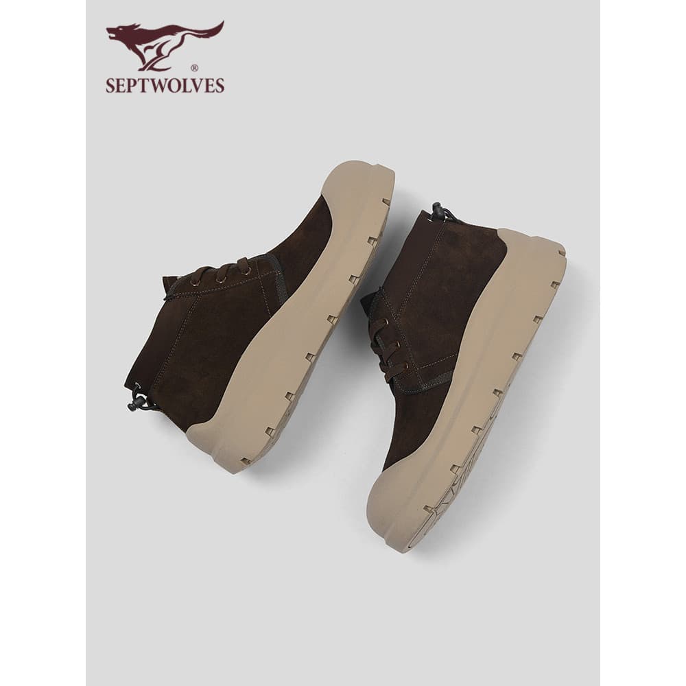Botas Martin masculinas sete lobos 2026 verão inverno novo estilo ferramentas botas masculinas All-Match na moda botas d