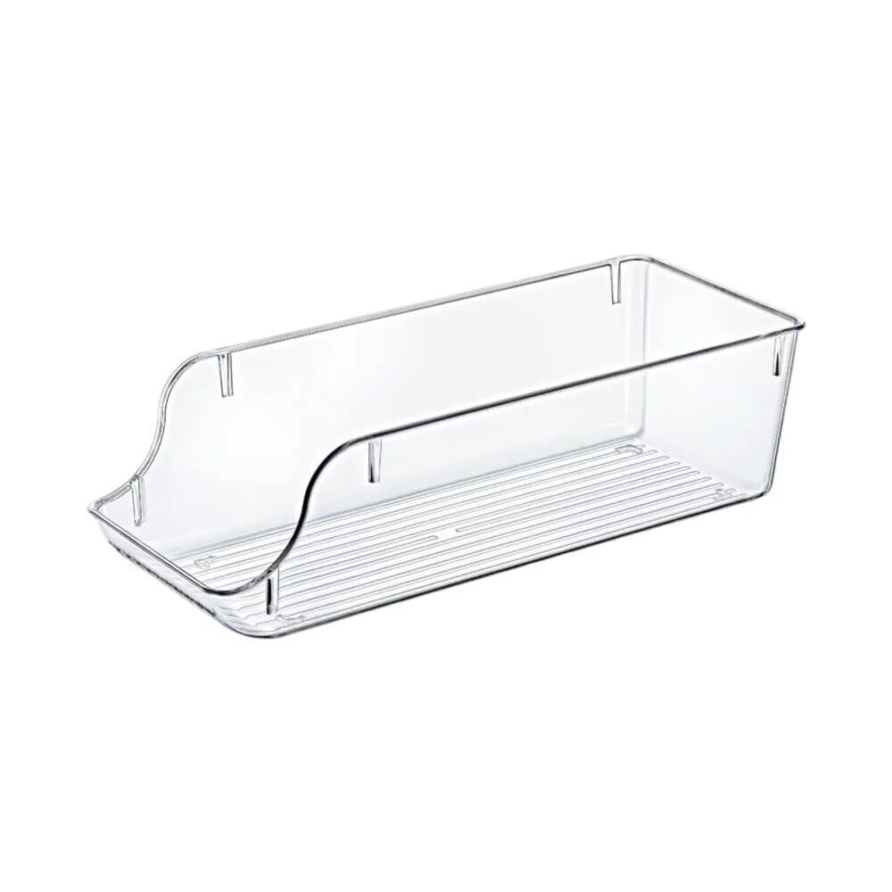 Organizador de Latas Transparente P Despensa Geladeira Refrigerantes Cervejas