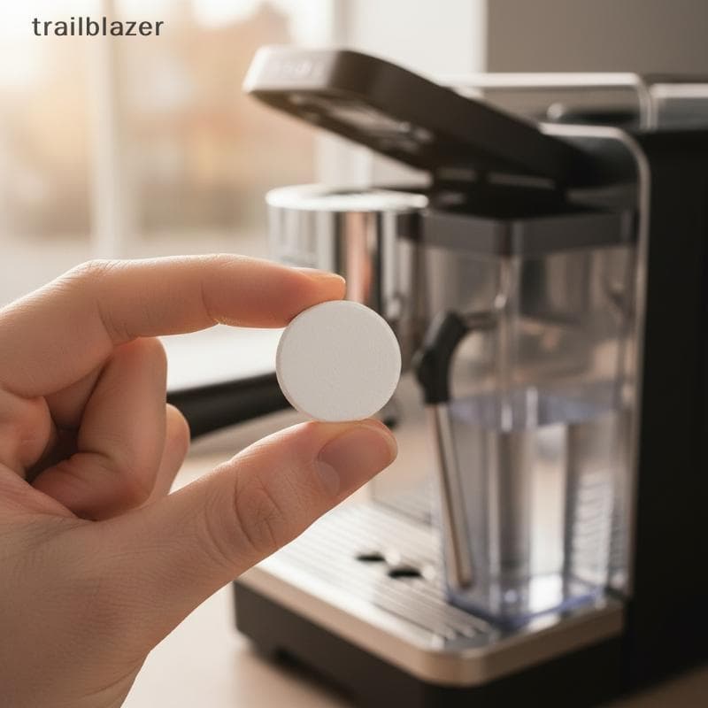 Comprimidos De Limpeza De Máquina De Café Expresso , 8 Peças , Descalcificadores De Alta Resistência Para Cafeteira , Cu