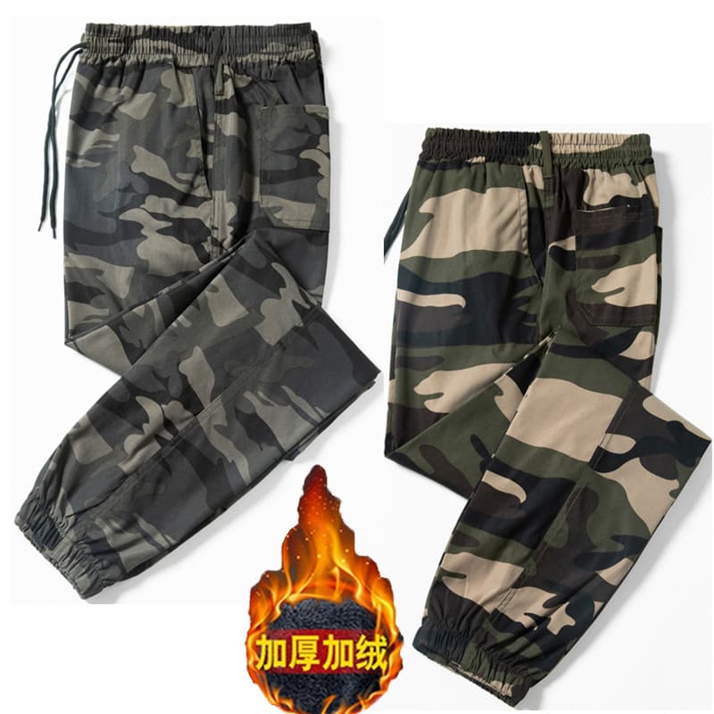 Calças de algodão resistentes ao desgaste para trabalho de inverno masculinas resistentes ao desgaste ao ar livre local