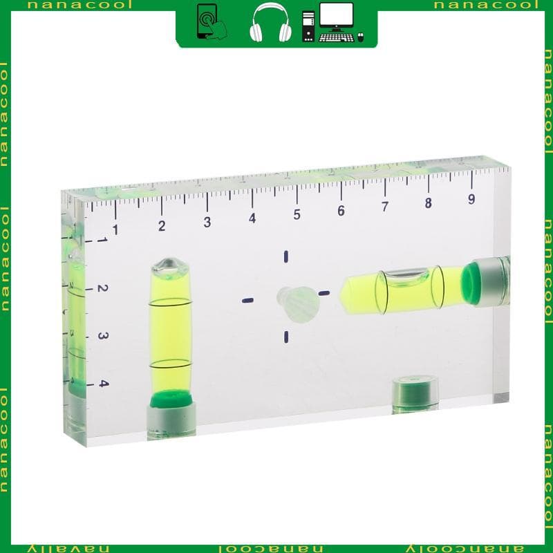 nana 95x51x13mm Bolha Nível Tipo T Bolhas Magnéticas Duas Direções Para Uso Doméstico Industrial