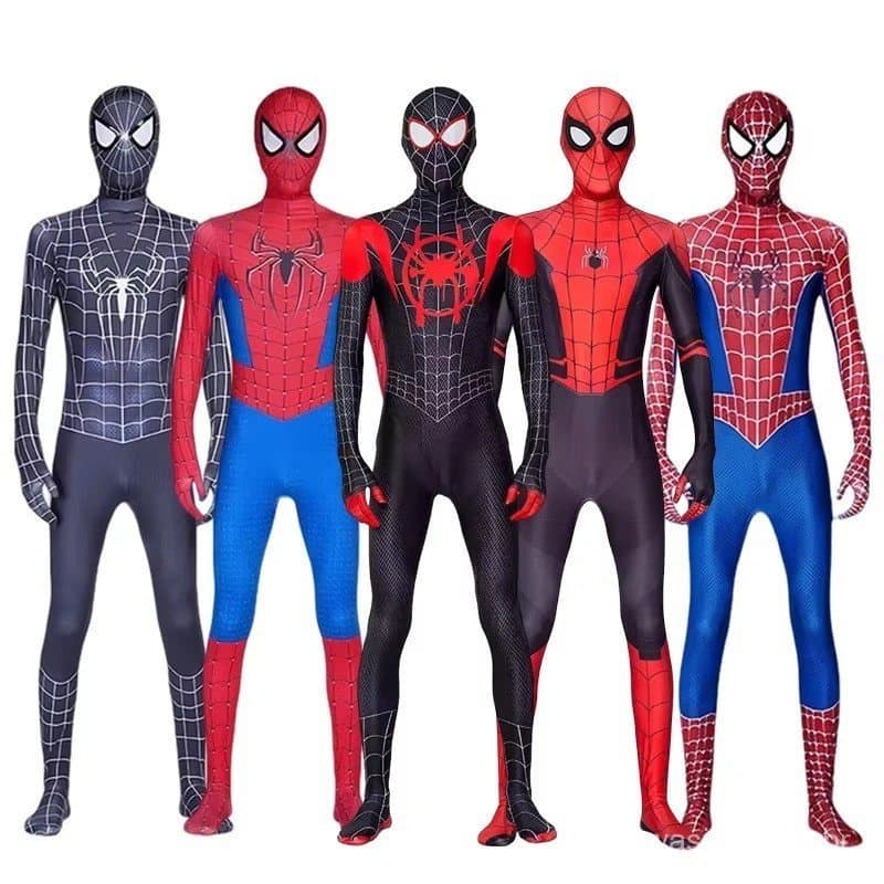 Bodysuit for Men Women Halloween Carnival Skin Tight Suit Spandex Stretch Cosplay