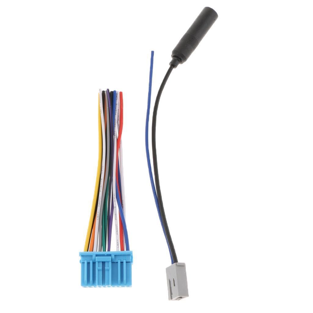 [mcpdwt] Conector Adaptador De Chicote De Fios ISO De Rádio Estéreo De Carro Para Honda Acura SUZUKI