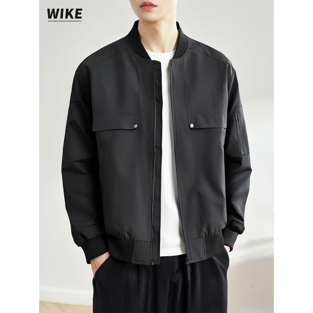 WIKE Original gola de beisebol jaqueta masculina 2026 primavera outono novo estilo Casual simples All-Match curto solto