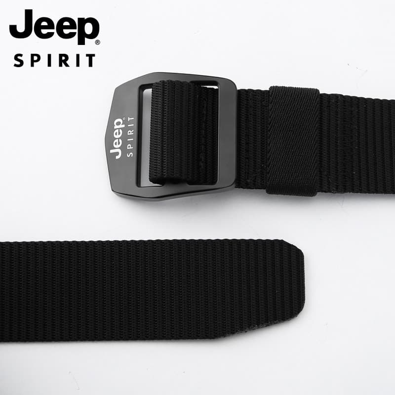 Jeep cinto trançado de náilon masculino na moda casual cinto masculino casual juventude simples cinto de lona All-Match