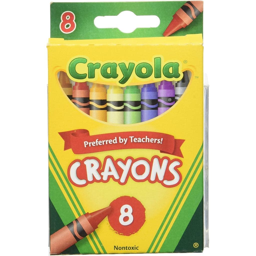 Lápis de cor Crayola, 8 unidades (caixa com 48)