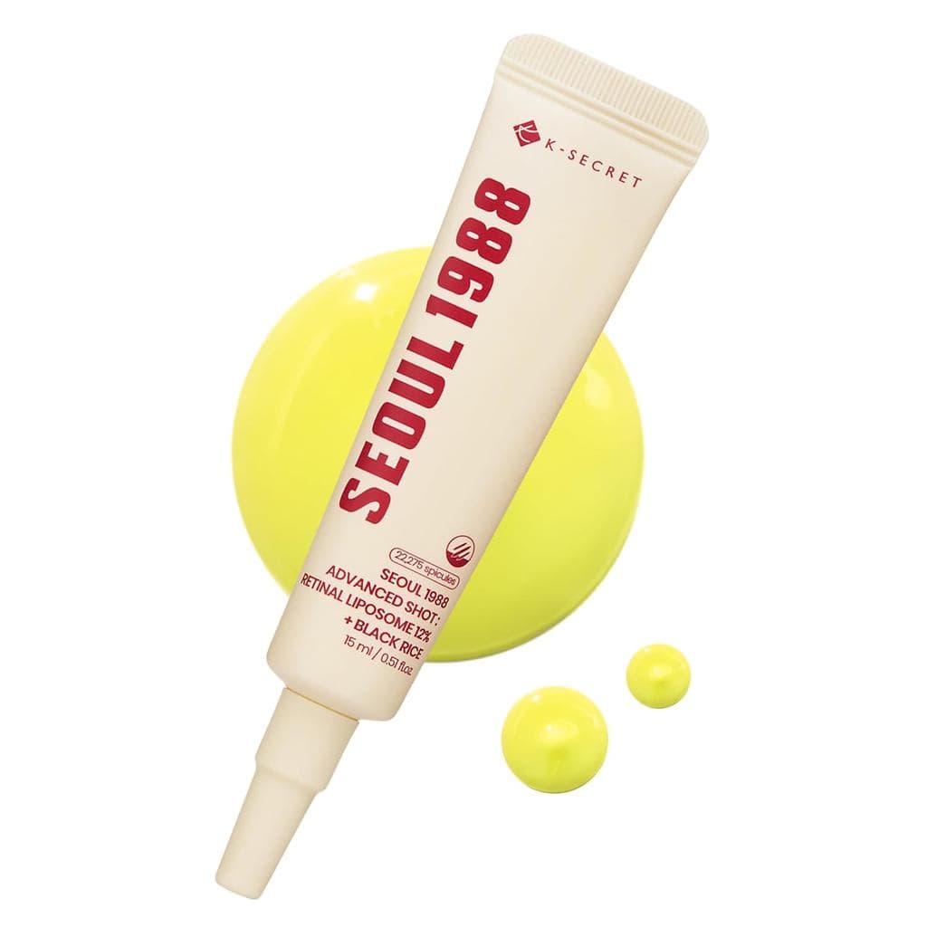 K-SECRET SEOUL 1988 Retinal Advanced Shot |   Retinal Lipossoma 12% para Cuidado de Linhas Finas e Manchas Escuras |   2