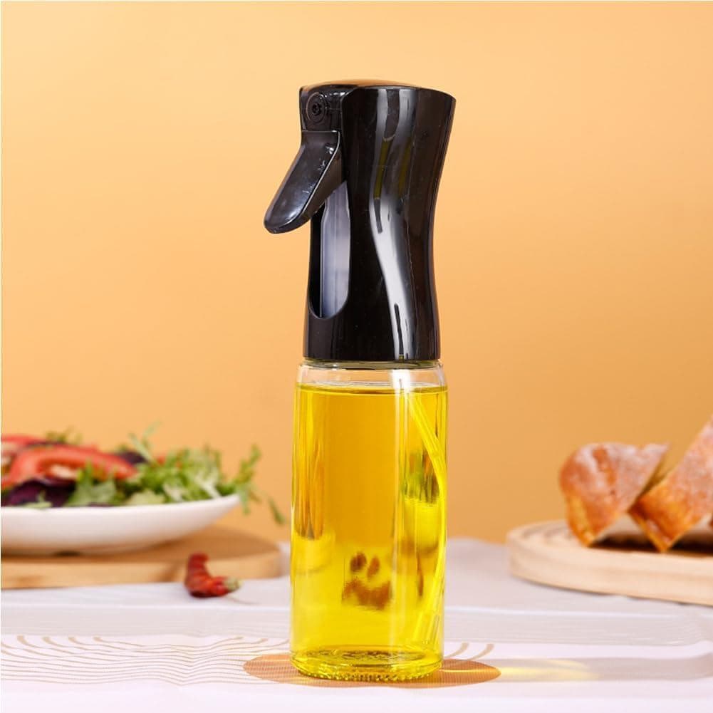 Pulverizador de Azeite de Vidro, Garrafa de Spray Premium de Grau Alimentício para Salada, Fritura, Assados, Churrasco (