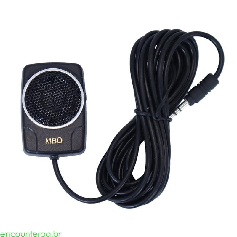 Encountera Botão Controle Remoto Volumes Graves, Subwoofer Carro Chumbo 3 5Mm Para Ajuste Som