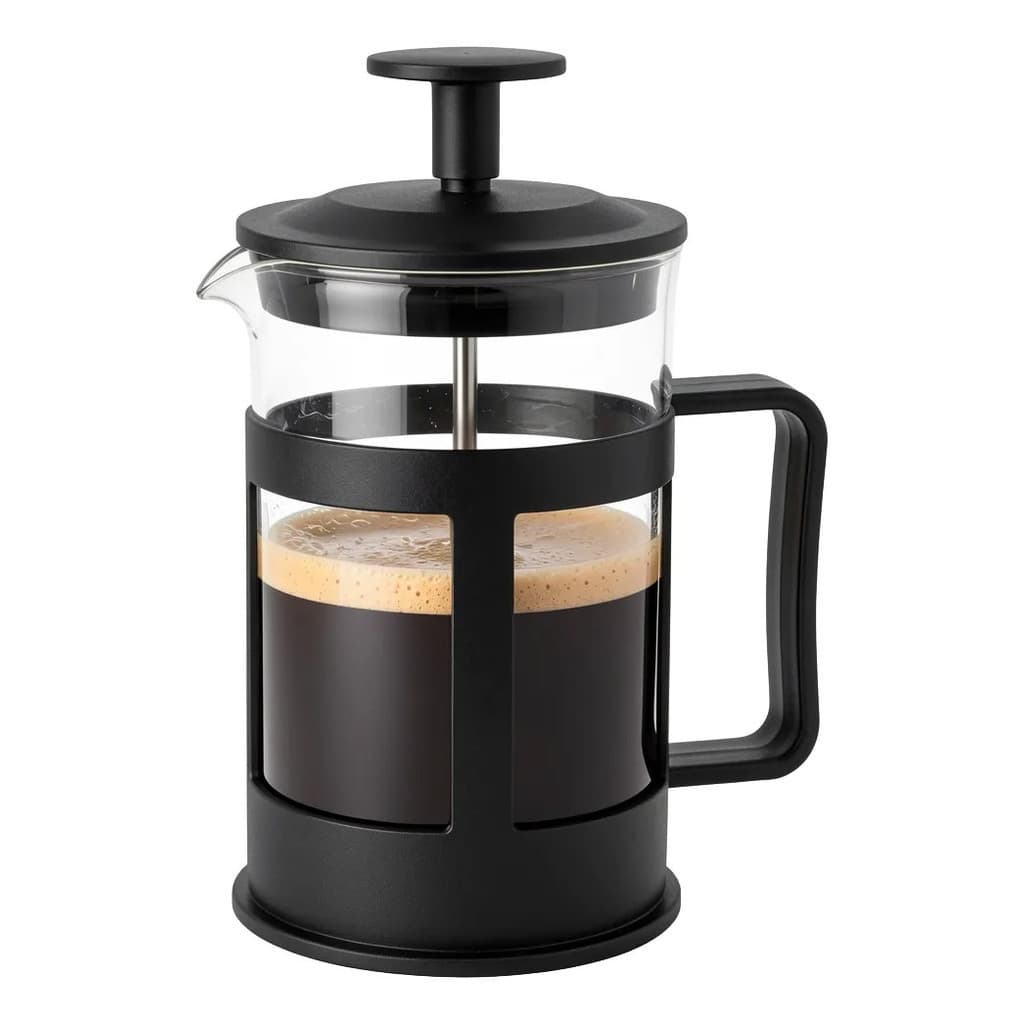 Cafeteira Prensa Francesa Vidro Embolo Café Gourmet 300ml